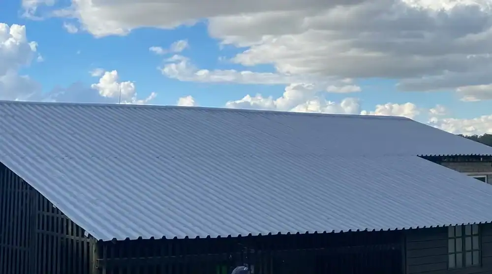 Finished roof replacement result