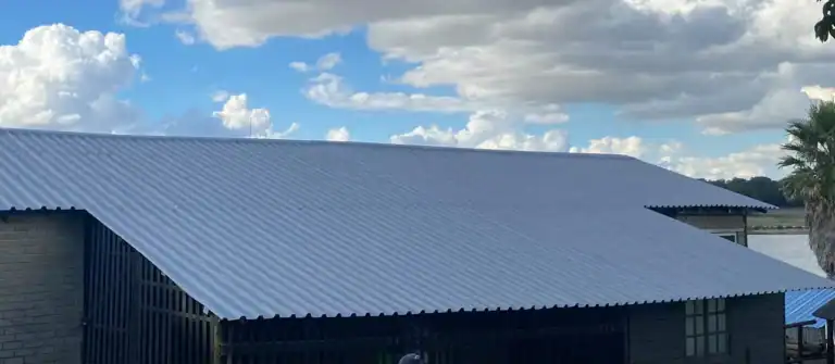 Finished roof replacement result